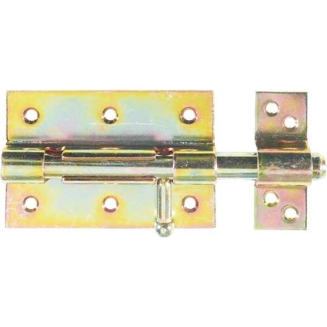 Pasador Sobreponer 70Mm Hierro Bicromatado Portacandado