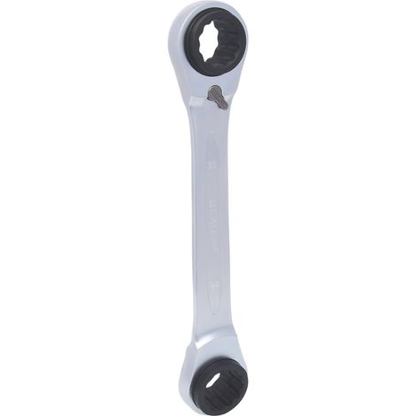 KS TOOLS 4 en 1 GEARplus reversible doble llave de carraca 30 x 32 x 34 x 36 mm - 503.4554