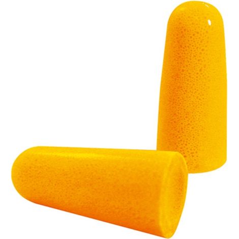 Boîte de 500 paires - Bouchons anti-bruit PU orange SNR - 36dB (1/2)