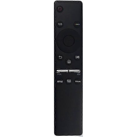 Télécommande universelle compatible avec tous les téléviseurs LED, QLED, LCD, UHD, SUHD, HDTV, 4K et 8K. Inclut des services de streaming intégrés tels que Netflix, Prime Video et WWW KNS. (1/5)