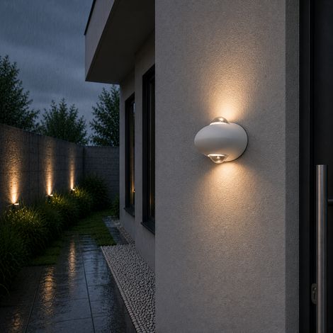 Applique murale LED 10W 648Lm 2700ºK Genesis IP65 40 000H [TH-857-WW]