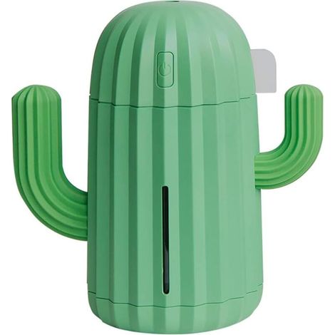 Cactus Humidifier/USB Air Purifier/Car Atomization Fairy Ball Humidifier Suitable for Home Office Bedroom Living Room Study Yoga Spa Green
