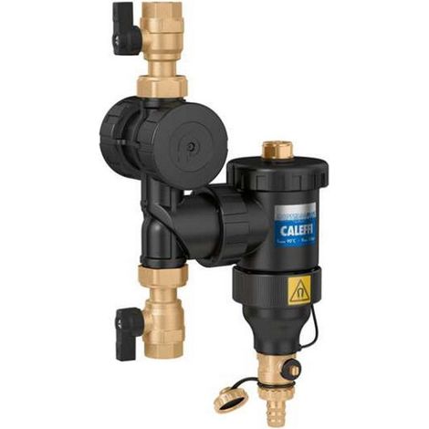 Séparateur particules boues Caleffi DIRTMAG PLUS rougeatif 1 pouce