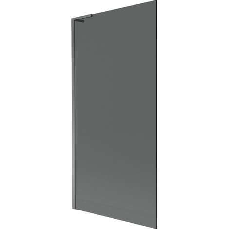 Mexen Next L mampara de baño de 1 hoja 90 x 150 cm, grafito, gun metal - 895-090-000-03-40-95 (1/5)