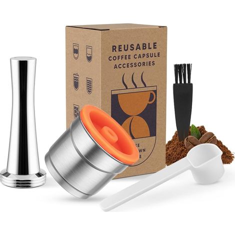Filtre et bourreur expresso de dosette de café rechargeable pour machine à expresso (1/5)