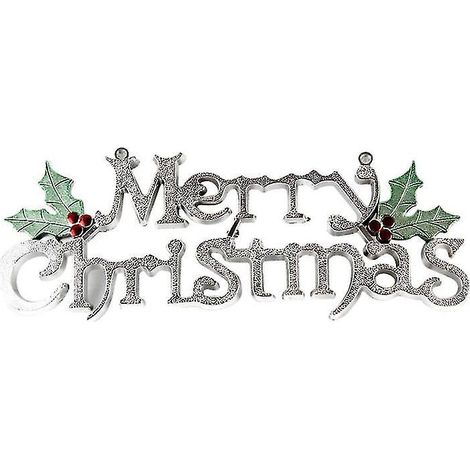 Das neue 1-teilige Türschild „Frohe Weihnachten“