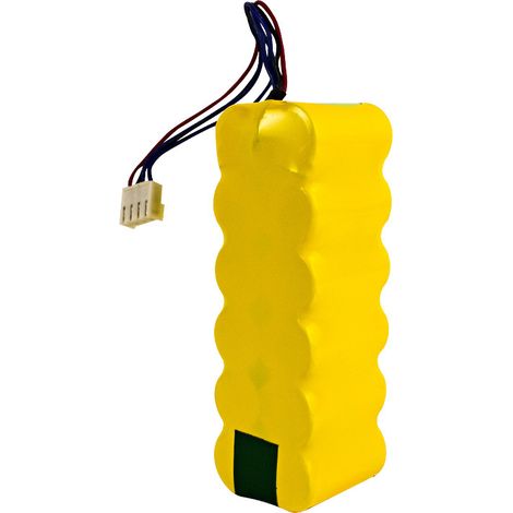 4500mAh NiMH rechargeable battery, 14.4V, for intelligent robotic vacuum cleaners with large energy storage capacity.