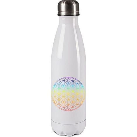 Bouteille isotherme en inox 750 ml - Fleur de Vie