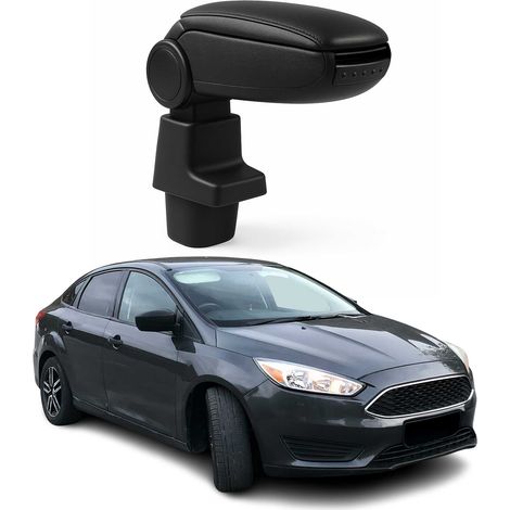 OMAC Armlehne für Ford Focus 2015-2018 Schwarz (1/5)
