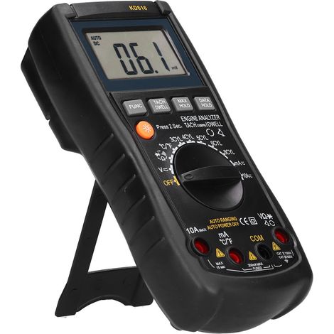 Multifunktions-Digitalmultimeter mit intelligenter Hintergrundbeleuchtung, LCD-Display, automatischer Bereichswahl, Temperaturmessung und Voltmeter KD616 (1/5)