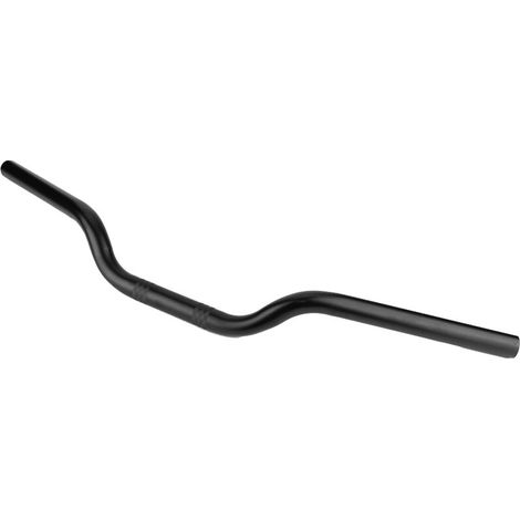 Motorrad-Stahllenker, 25 mm Griffe, passend für Sportster XL 883 1200 (Schwarz) - Crezuo