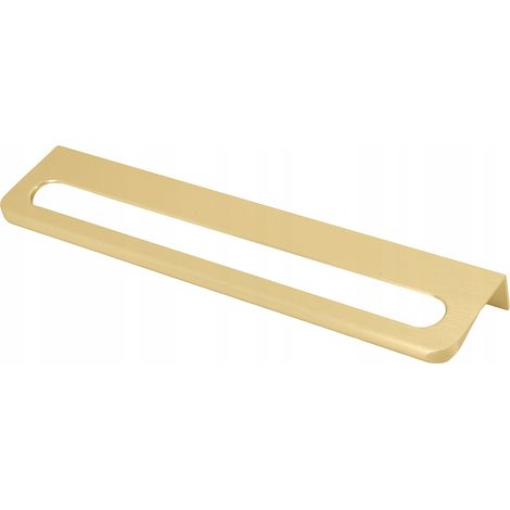 Tirador para muebles con borde dorado de 96/116 mm, ligero y duradero para armarios UA08 (1/5)