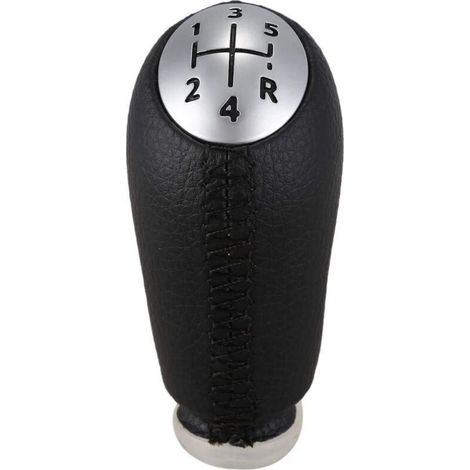 Pommeau de Levier de Vitesses pour Voiture à 5 Vitesses pour -Laguna Megane 2 Clio 3 2003-2009 Kangoo 2009 Mat
