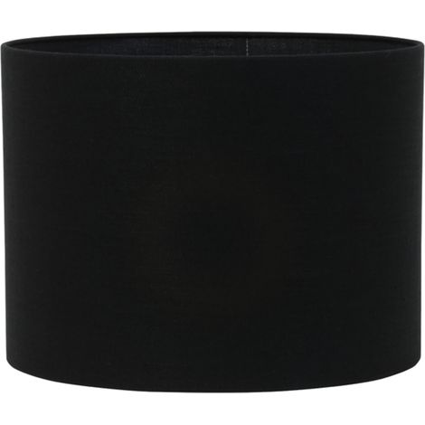Light & Living - paralume - Livigno - nero - tessile - Ø 50cm - (1/4)