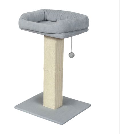 Skylos Cat Tree Activity Centre Scratching Post Kitten Climbing Tower Plush Bed