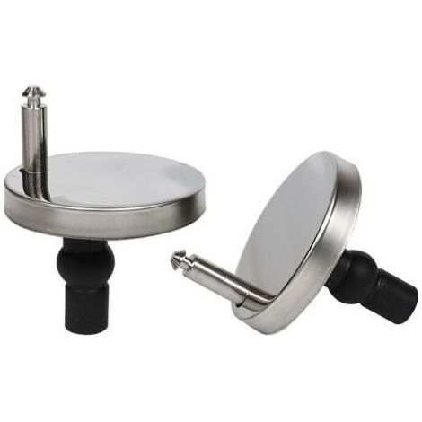 Kit de bisagras de 2 piezas con tornillos de acero inoxidable y goma, repuestos para la fijación de la arandela de la tapa del inodoro, color plata, lila, amarillo. (1/5)