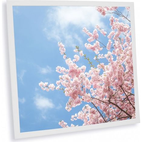 Pack de 1 dalle LED imprimée - Tokyo - 600x600mm - Fabriqué en France (alimentation non fournie)
