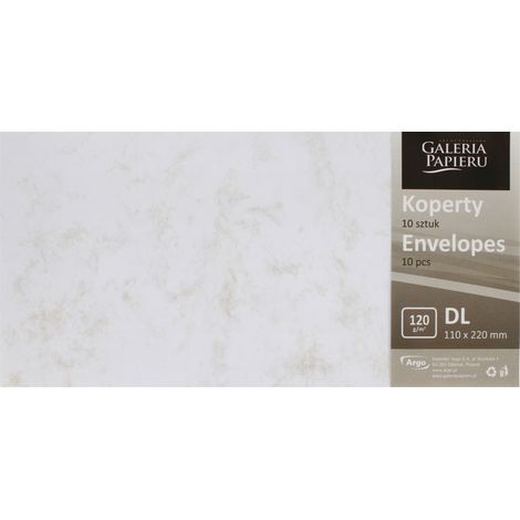 Busta DL effetto marmo oro P 120G (10) 1626 (1/4)