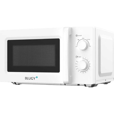 Blugy Microondas 20 litros, mecánico, 700W, 45x25x33cm, luz interior, autocaravana, camper, van (1/5)