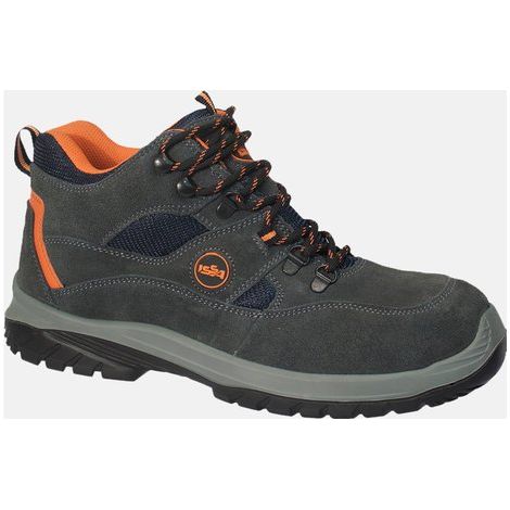 Issa 06897R000002 Atene Scarpa Antinfortunistica Alta Trekking S1P Puntale Acciaio Taglia 39 colore Grigio (1/2)
