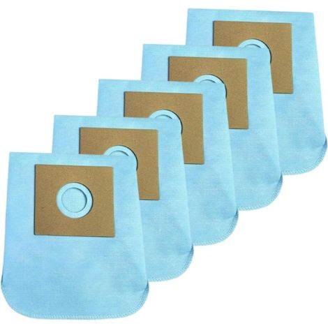 Lot de 2 sacs jetables synthétiques pour aspirateur Bosch GL-20 GL-30 et pour modèles Samsung, 4 l (1/5)