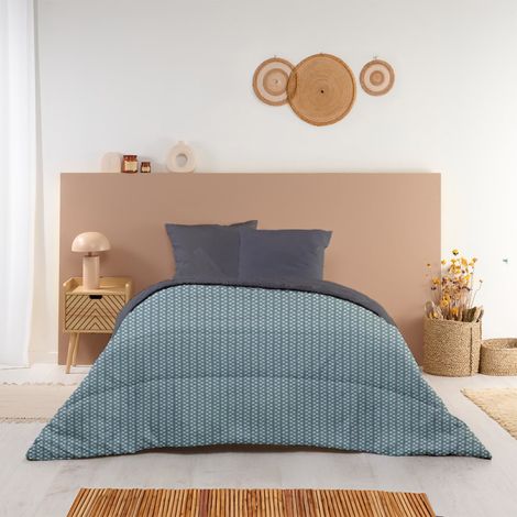 Couette imprimée Soumaya - Chaude 350g/m2 - 240x260cm
