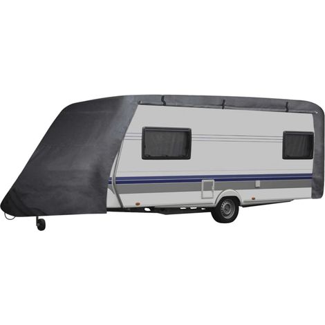 FIMEI Housse de roulotte taille S Gris (1/5)