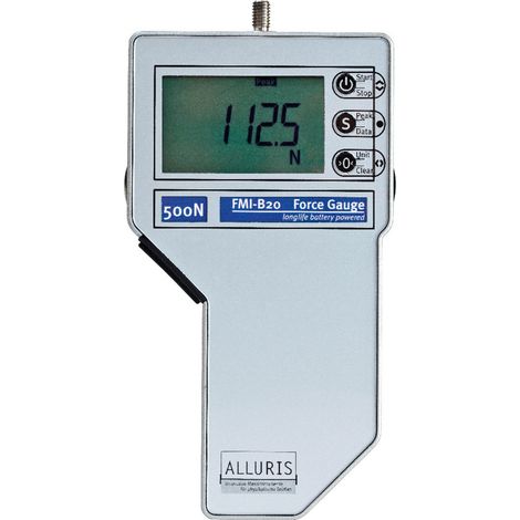 Alluris FMI-B20 Digitales Spitzenkraftmessgerät, Messbereich: 500 N