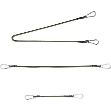 Cordon élastique en caoutchouc avec crochets pour chargement de camion, lot de 3, 30 cm/60 cm/90 cm (1/5)