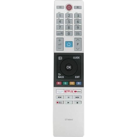 Télécommande sans fil pour Toshiba, CT-8543, pour tv hd LED, pièces de rechange, livraison directe (1/4)