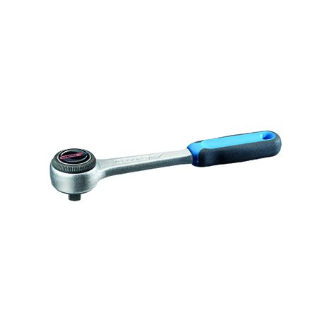 Llave de trinquete reversible Gedore 1/4 - Con rueda de inversión metálica y dentado fino. DIN 3122, ISO 3315.