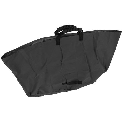 Sac de rangement portable pour la maison, en tissu Oxford 600D, sac poubelle réutilisable pour plantes et fleurs de jardin, noir. (1/5)