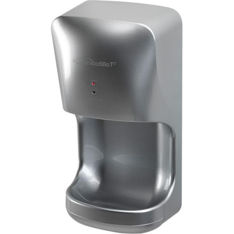 Handy Dryers Crocodillo T2 Blade Hand Dryer Silver 1213S (1/2)