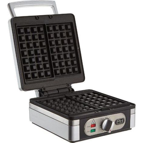 DOMO DO9047W Gaufrier électrique - Inox (1/5)