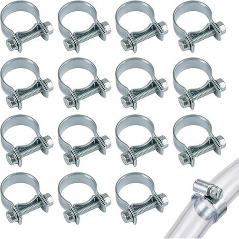 Galvanised Iron Hose Clamps for Fuel Pipes, Exhaust and Cables (1/5)
