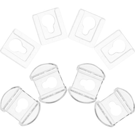Lot de 8 supports de cadre photo en acrylique transparent (1/5)