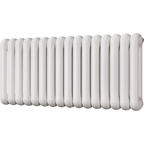 Sherwood - White Round Top Column Radiator H500mm x W1132mm 2 Column