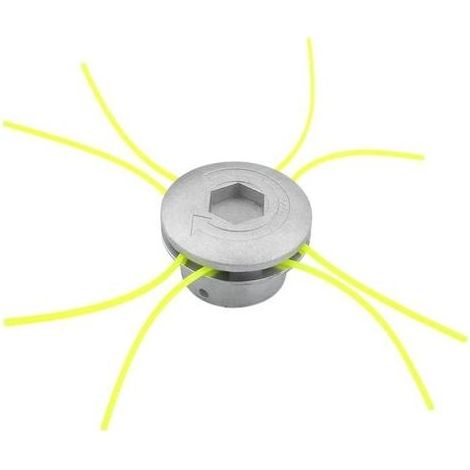 Aluminium-Freischneiderkopf, Aluminium-Fadentrimmerkopf, 4 Fäden, Universal-Freischneiderkopf (1/5)