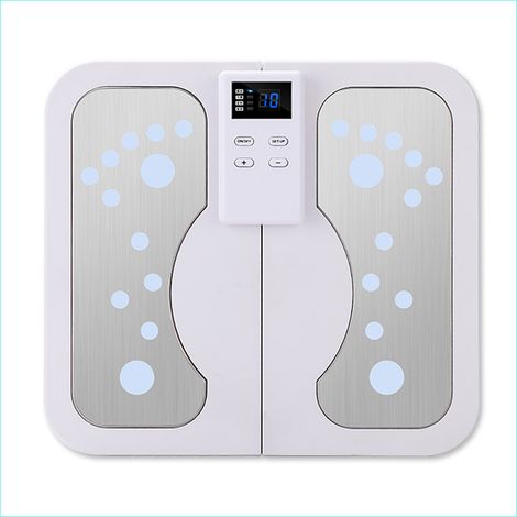 Appareil de massage des pieds EMS avec pulsations et semelles chauffantes (1/5)