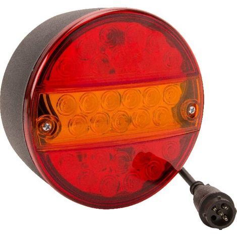 Feu arrière LED rond 5 plots UNIVERSEL LA40046 (1/5)