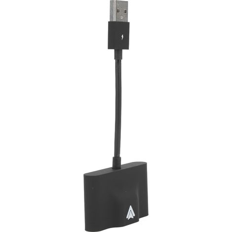 Adaptateur allume-cigare sans fil pour Android Type C, connexion rapide et facile (plug and play), dongle allume-cigare sans fil noir. (1/5)