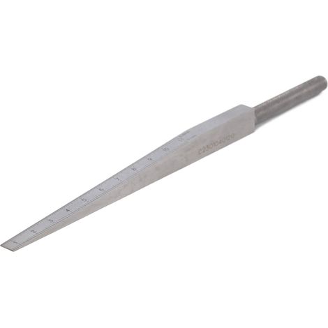 Kegellehre Schweißkeil Spaltfühler Edelstahl Lochmesswerkzeug 2 Skalen 0,5–11 mm (1/5)