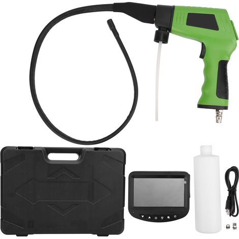 Pistolet de nettoyage endoscope à injection directe pour conduits de climatisation auto, visualisation en direct, nettoyeur de canalisation AC (1/5)