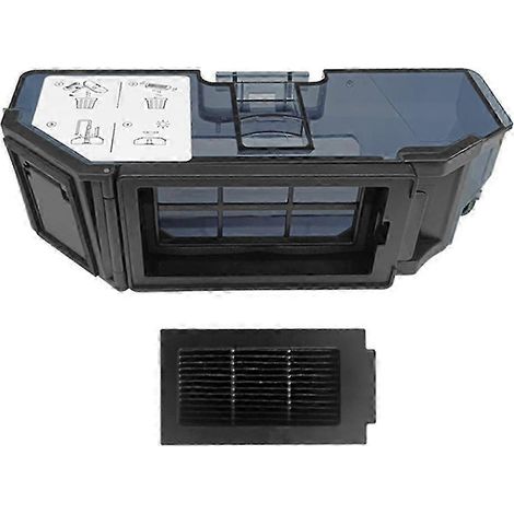 Bac à poussière avec filtre HEPA pour aspirateur robot T50 PRO : Pièces de rechange pour accessoires de nettoyage du bac à poussière (1/5)