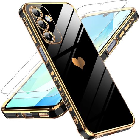 Coque Samsung Galaxy A16 4G / 5G avec 2 Verre Trempé Noir (1/5)