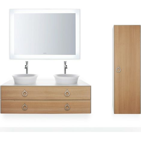Duravit White Tulip, Waschtischunterbau wandhängend, Breite 1300 (1/3)