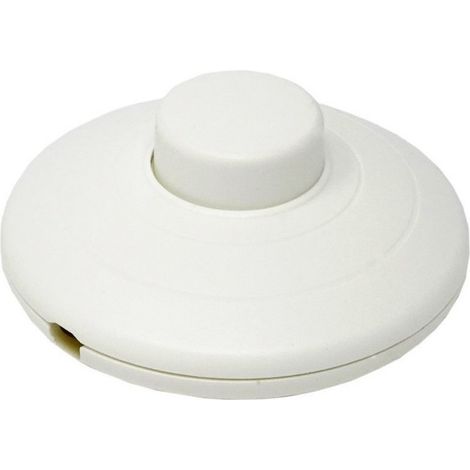 Interrupteur à Pied Rond Bipolaire Pour Lampes De Table (1/2)