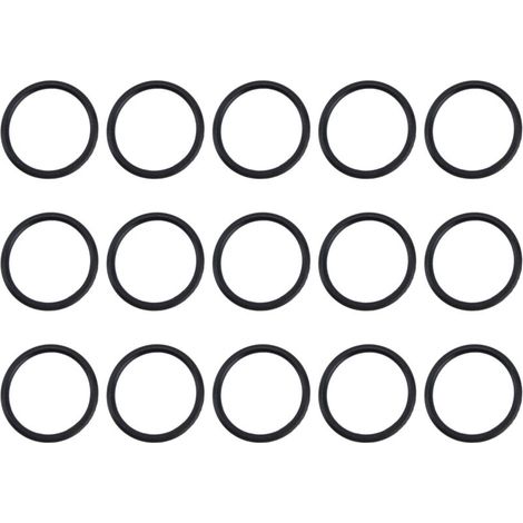 15 joints toriques ronds en caoutchouc nitrile pour courroies de moteur, diamètre 5 mm, pour pièces de transmission d'équipements mécaniques 5405-0005-0254 (1/5)