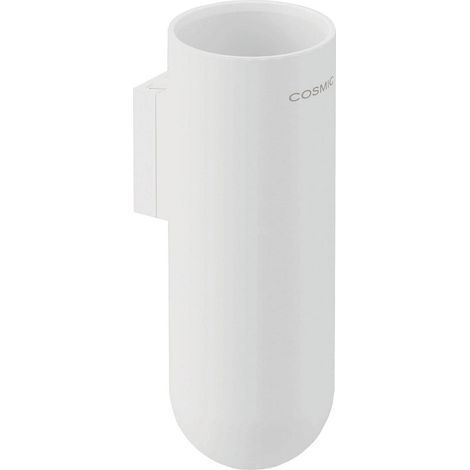COSMIC Wall mounted Toothbrush Holder, Bathroom Tumbler, White Geyser Collection (1/5)