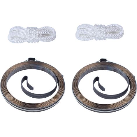 Starter Spring for Honda GX160 GX200 GX120 168F 170F Engine,28442-ZH8-003,Diameter 55 cm Start Spring Reminder with Reminder Starter Rope (4 Pieces) (1/5)